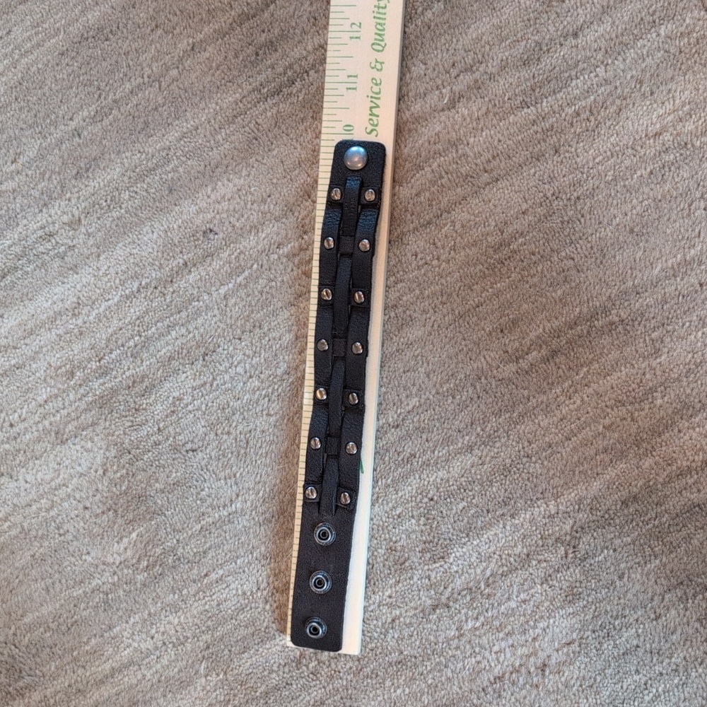 4 Leather Bracelets - image 4